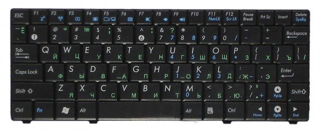 Клавиатура для Asus EEE PC 900HA RU, Black