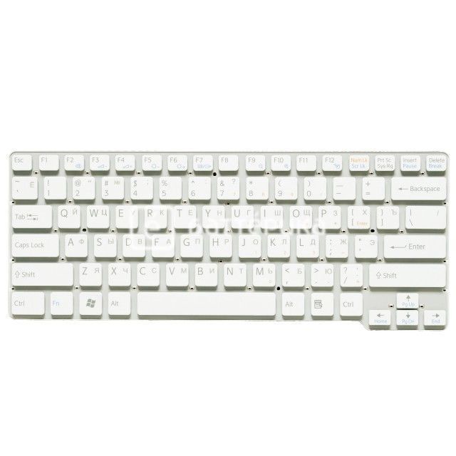 Клавиатура для Sony VPC-CW Series RU, White