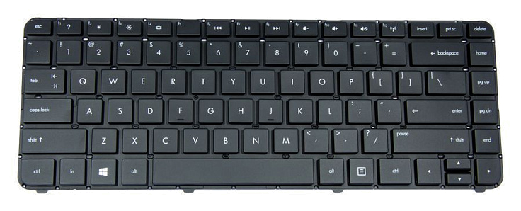 Клавиатура для HP Pavilion DV4-5000 US, Black