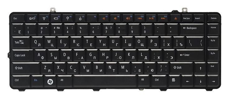 Клавиатура для Dell Studio 1555, 1557 RU, Black