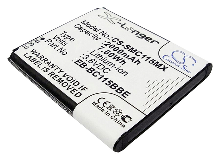 Аккумулятор CameronSino CS-SMC115MX для Samsung SM-C115 Galaxy K Zoom