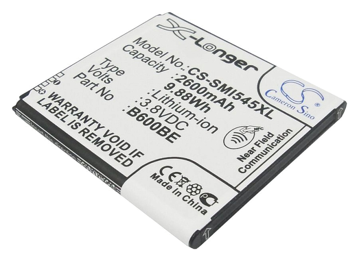Аккумулятор CameronSino CS-SMI545XL для Samsung B600BC,  B600BE,  EB485760LU c NFC модулем