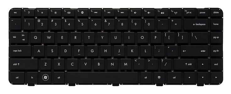 Клавиатура для HP Pavilion DM4-1000 US, Black