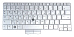 Клавиатура для HP EliteBook 2710P, 2730P, RU, PointStick, Silver
