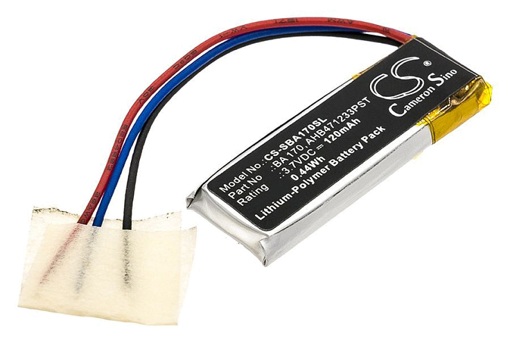 Аккумулятор CameronSino CS-SBA170SL (Sennheiser Momentum In-Ear)