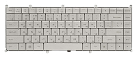 Клавиатура для Dell Adamo 13-A101 Backlit, RU, Silver