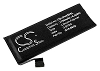 Аккумуляторная батарея для Apple iPhone (Аккумулятор CameronSino CS-IPH530SL для Apple iPhone 5S)