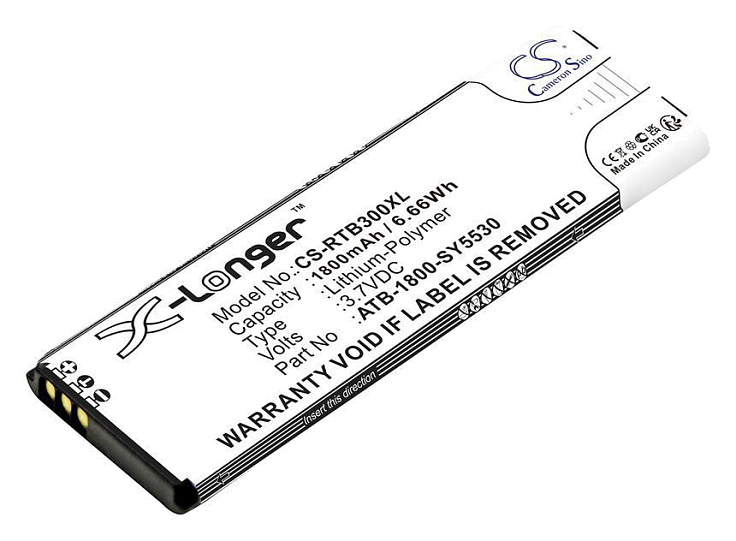 Аккумулятор Cameron Sino для RTI T2X, T3X, T4X, (ATB-1800-SY5530)