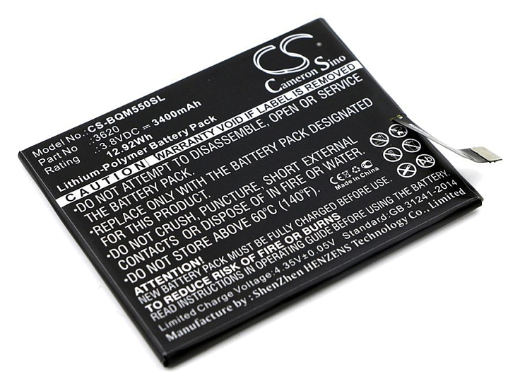 Аккумулятор CameronSino CS-BQM550SL для BQ Aquaris M5.5