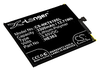 Аккумулятор CameronSino CS-NKT810SL для Nokia 8.1