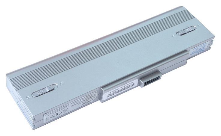 Батарея-аккумулятор A31-S6/A32-S6 для Asus S6F/S6Fm/S6F, повышенной емкости, серебристый