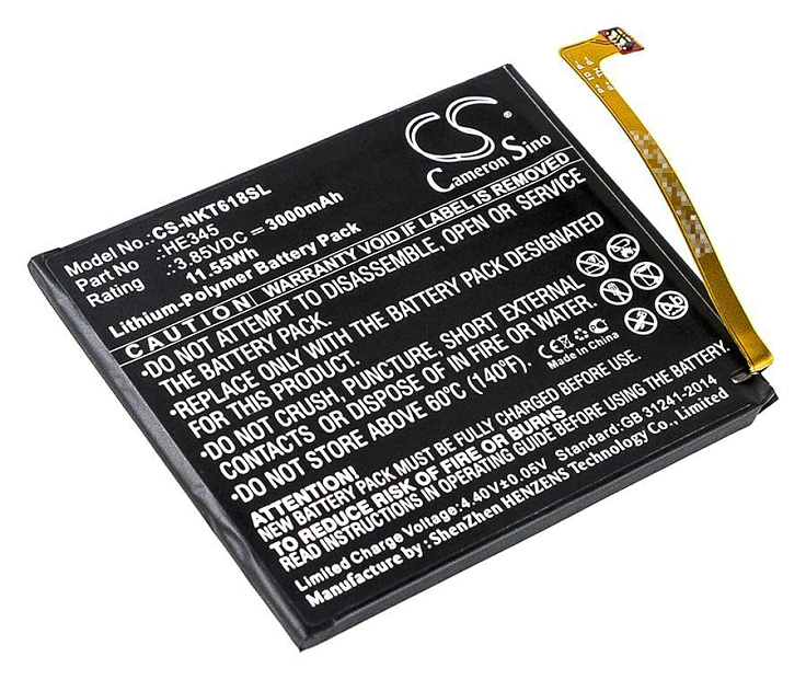 Аккумулятор CameronSino CS-NKT618SL для Nokia 6.1