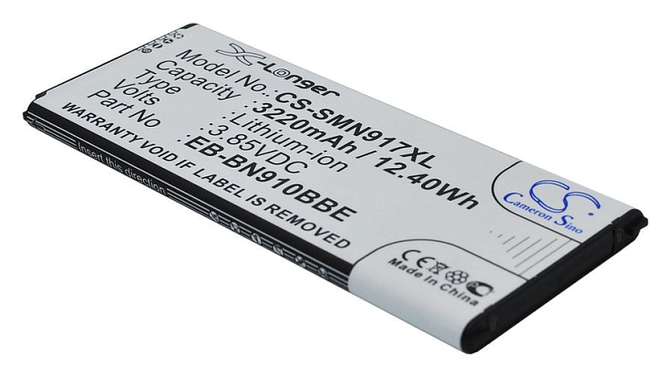 Аккумулятор CameronSino CS-SMN917XL для Samsung Galaxy Note 4 SM-N910C