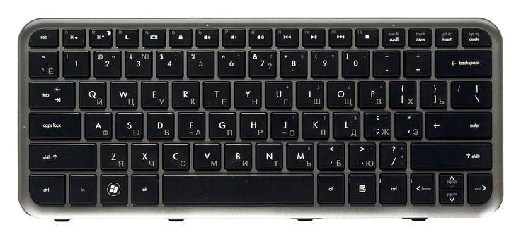 Клавиатура для HP Pavilion DM3 RU, Glossy, Black