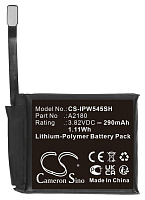 Аккумулятор Cameron Sino для Apple Watch SE 44mm, (A2180)