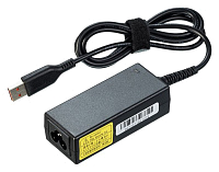 Блок питания для Lenovo 20V 2A (прямоугольный с изогнутым углом)