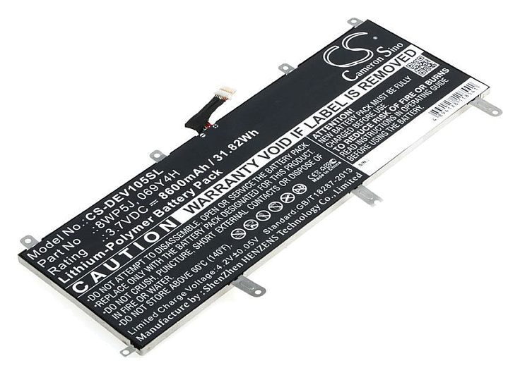 Аккумулятор CameronSino CS-DEV105SL (Dell Venue 10 5050, Pro 5055 (8WP5J))