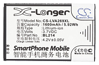 Аккумулятор CameronSino CS-LVA269XL для Lenovo A208t, A316i, A369i