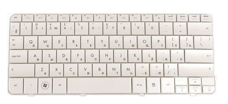 Клавиатура для HP Pavilion DV2-1000 RU, White