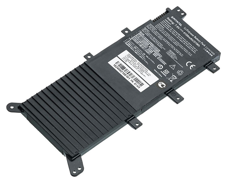 Аккумулятор для Asus A555LJ, A555QG, F554LA, F554LD, F555BA, F555BP, F555DG, F555LA, F555LB, F555LI, p/n: C21N1408
