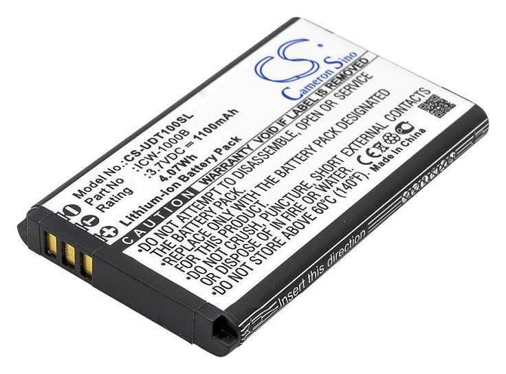 Аккумулятор Cameron Sino CS-UDT100SL (Incom ICW-1000G (ICW-1000B))