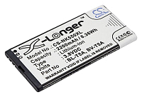 Батарея для Microsoft (Аккумулятор CameronSino CS-NK550XL для Nokia Lumia 550, 730)