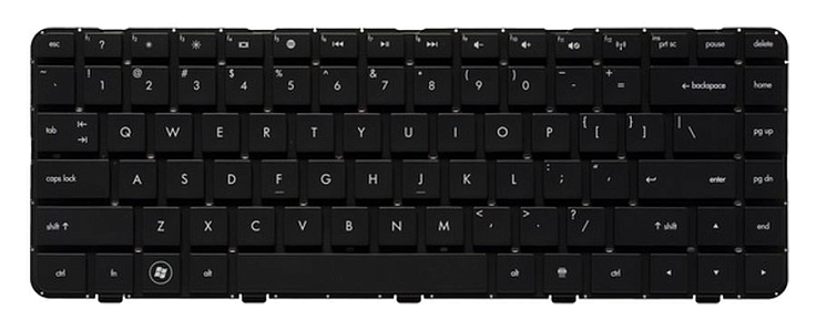 Клавиатура для HP Pavilion DM4-1000 US, Black