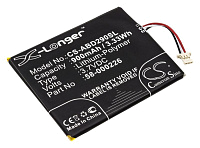 Аккумулятор CameronSino CS-ABD290SL для Amazon Kindle 10th, J9G29R, B07DLPWYB7, 53-014490, Kindle Basic 10th Generation, Kindle Touch 2019