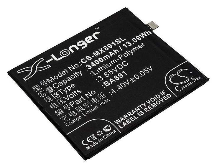 Аккумулятор CameronSino CS-MX891SL для Meizu 15 Plus
