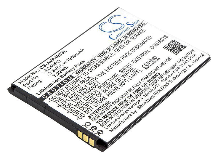 Аккумулятор CameronSino CS-AVP400SL для Archos 40 Power