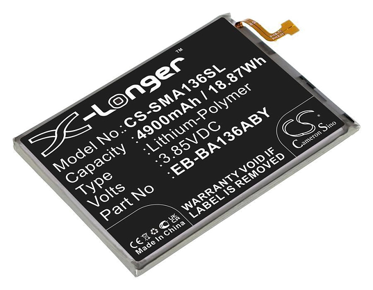 Аккумулятор CS-SMA136SL для Samsung GALAXY A13 5G, (EB-BA136ABY)