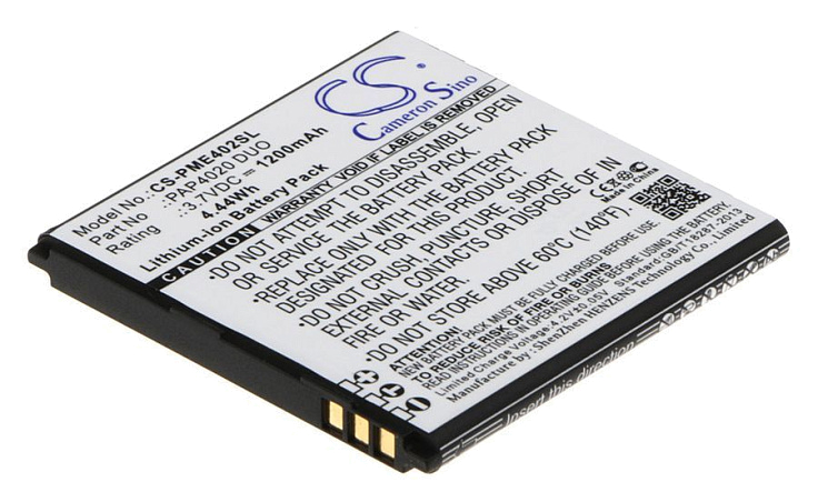 Аккумулятор CameronSino CS-PME402SL для Prestigio MultiPhone 4020 Duo