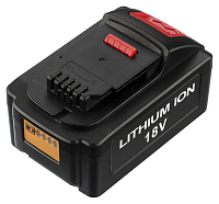 Аккумулятор для DEWALT (p/n: DCB180, DCB181, DCB182, DCB183, DCB184, DCB185, DCB200), 6.0Ah 18V