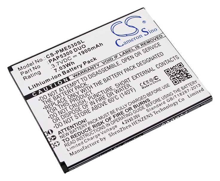 Аккумулятор CameronSino CS-PME530SL для Prestigio MultiPhone 5300