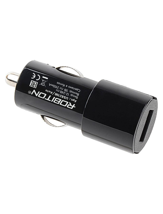 Автомобильный адаптер питания ROBITON USB2100/Auto USB 5V 2.1A