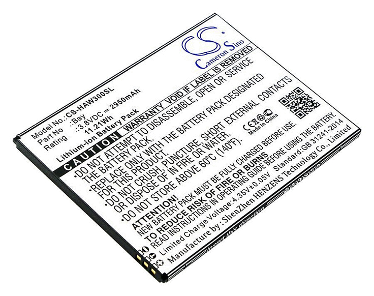 Аккумулятор CameronSino CS-HAW300SL для Highscreen Bay