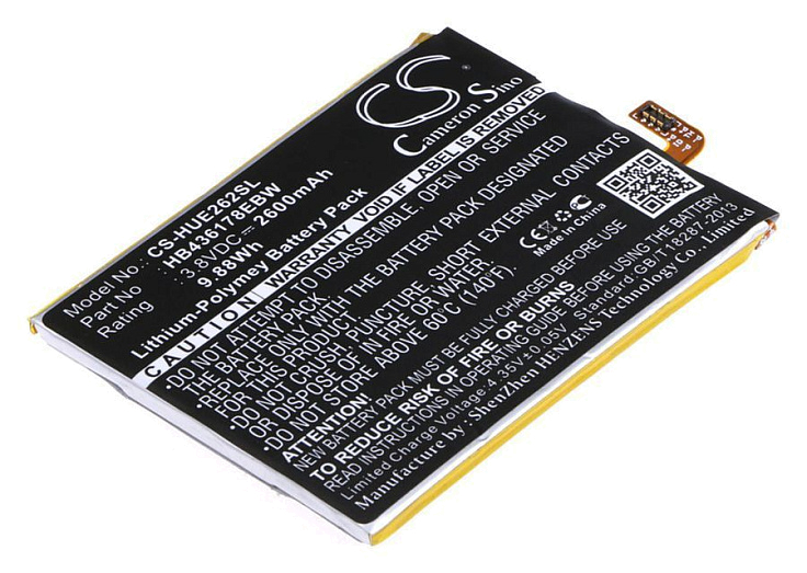 Аккумулятор CameronSino CS-HUE262SL для Huawei Mate S