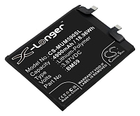 АКБ для Xiaomi Другие серии (Аккумулятор CS-MUM590SL для Xiaomi 11T, Xiaomi 11T 5G, (BM59))