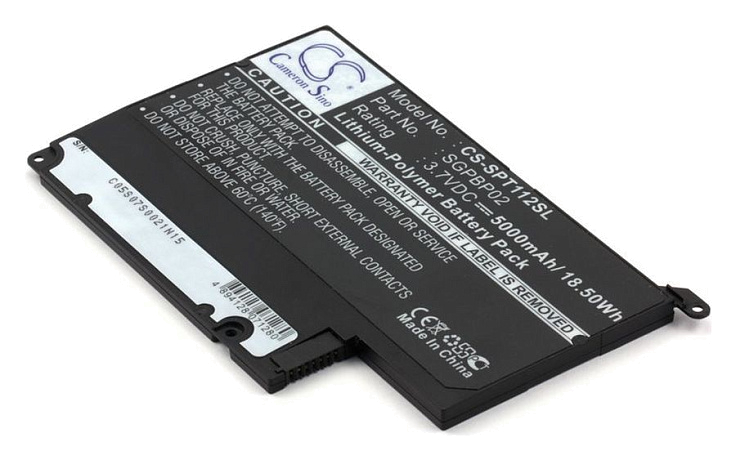 Аккумулятор SGPBP02 для Sony Tablet S SGPT111, SGPT112, SGPT113, SGPT114
