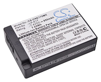 Аккумулятор CameronSino CS-CNE170MX для Canon EOS 750D, 760D, M3, M5