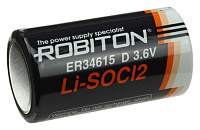 Батарейка Robiton ER34615-SR2 D Li-SOCI2 (литий-тионилхлорид) 3.6V (2шт.)