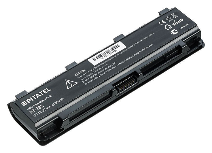 Батарея-аккумулятор PA5023, PA5024, PABAS259 для Toshiba Satellite L800, L805, L830, L835, L840, L845, L850, L855, L870, L875 (4400mAh)