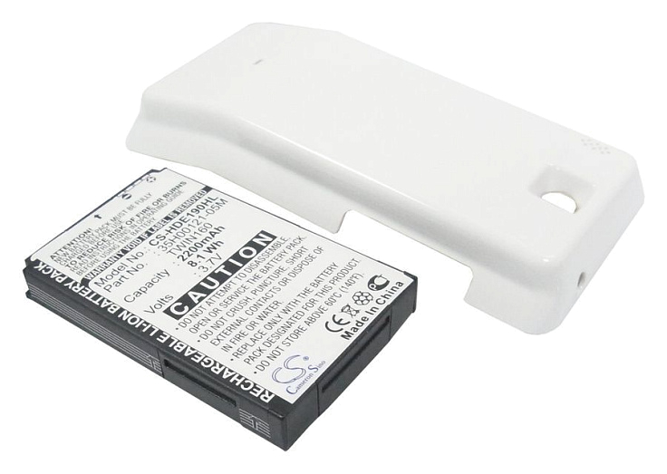 Аккумулятор CameronSino CS-HDE190HL для HTC Hero, белая крышка