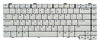 Клавиатура для RoverBook Nautilus Z550, Gray