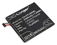 Аккумулятор CameronSino CS-OTL603SL для Alcatel One Touch 6039 Idol 3 4.7"