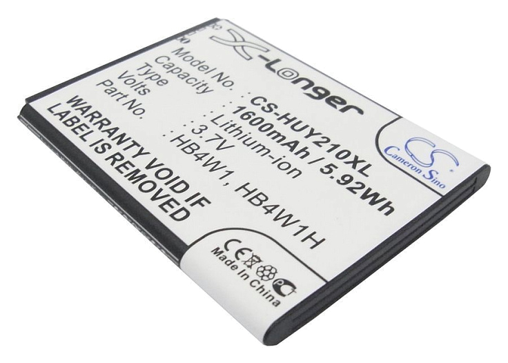 Аккумулятор CameronSino CS-HUY210XL для Huawei C8813, C8813D, C8813Q