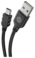 Кабель DREAM MiniUSB BK06 2.1A 1M черный