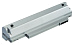 Батарея-аккумулятор UM09G31, UM09H31, UM09H36, UM09H41 для Acer Aspire One 532, 532h, 533, Packard Bell dot s2 (повышенной емкости) 9-cell, серебристый