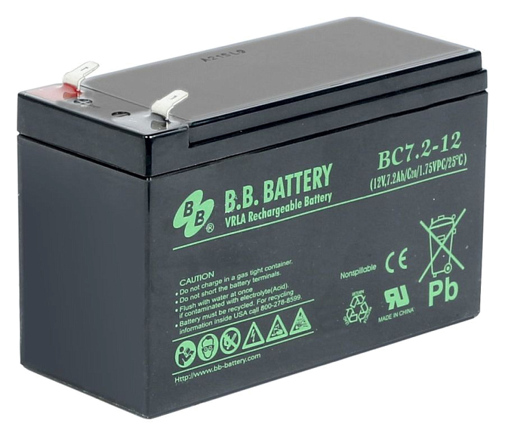 Аккумулятор BB Battery BC7.2-12