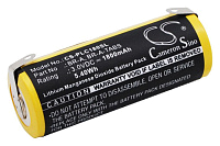 Батарейка CameronSino CS-PLC180SL (Panasonic BR-A-CR17450 (Li-MnO2, 1800mAh) 3V)